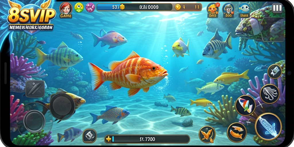 Tampilan gameplay seru dalam 8SVIP yang mengasyikkan.