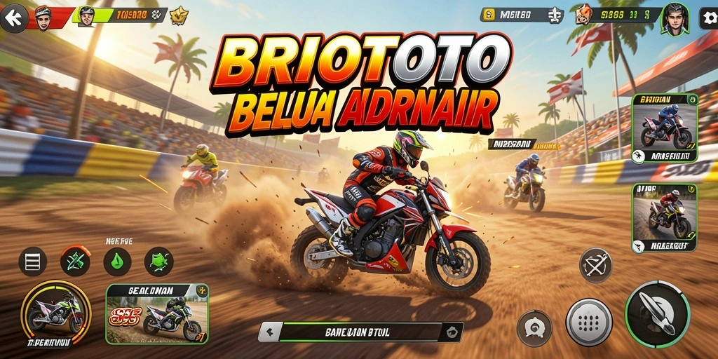 Tampilan gameplay BRIOTOTO yang seru dan mendebarkan.