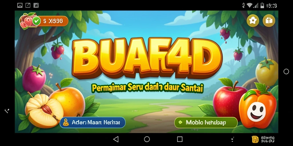 Screenshot gameplay BUAH4D yang menampilkan keseruan permainan.