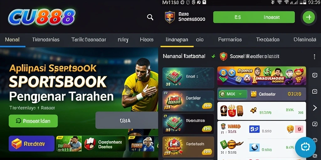 Gameplay Sportsbook yang menarik dan interaktif di CU888.