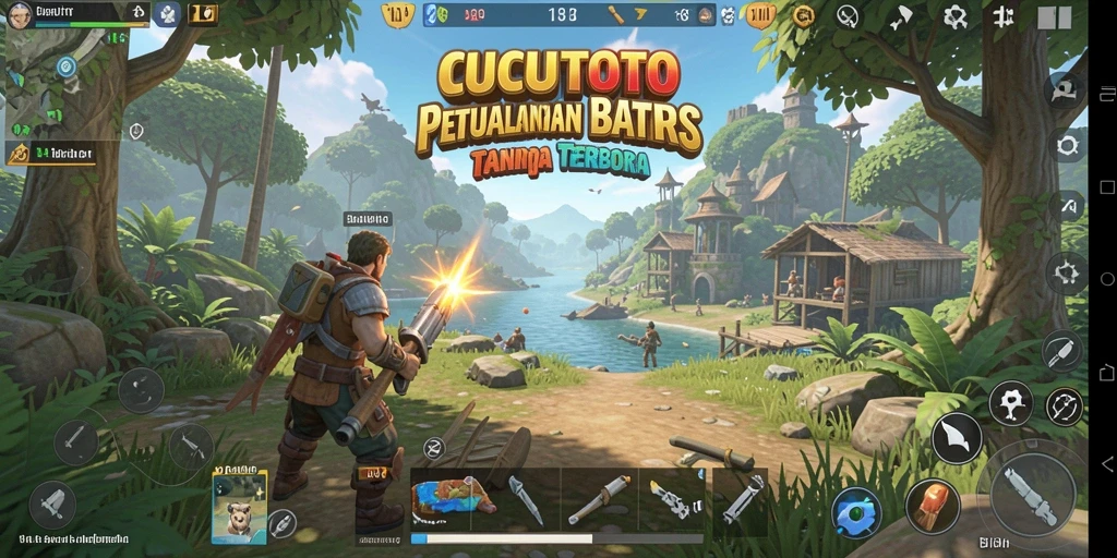 Gameplay CUCUTOTO yang menakjubkan di dunia terbuka.