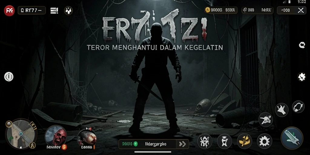 Tangkapan layar gameplay ER777 yang menyeramkan dan menegangkan.