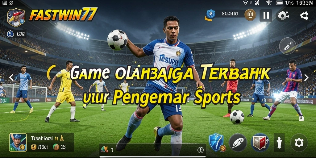 Tampilan seru dari gameplay olahraga di FASTWIN77.