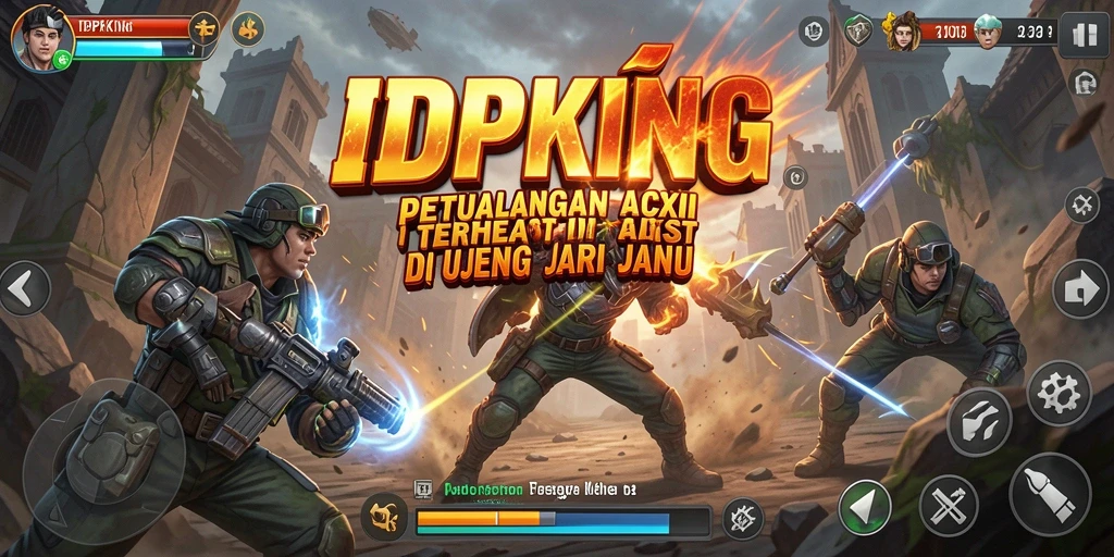 Tampilan gameplay <strong>IDPKING</strong> yang penuh aksi dan seru.