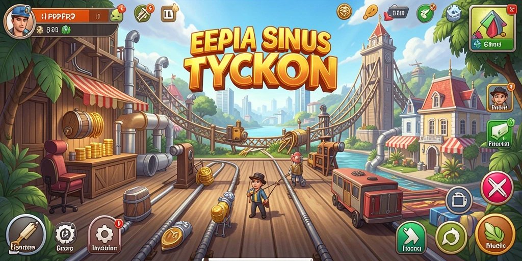 Gameplay RPRPRP yang seru dalam mengelola bisnis.