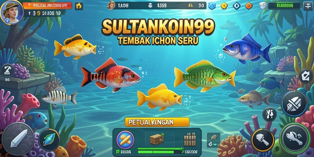 Screenshot menampilkan gameplay seru dalam SULTANKOIN99.